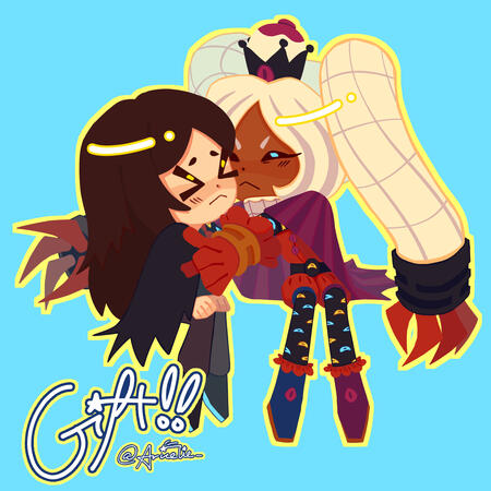 Fullbody Chibi (Semi-Lineless)