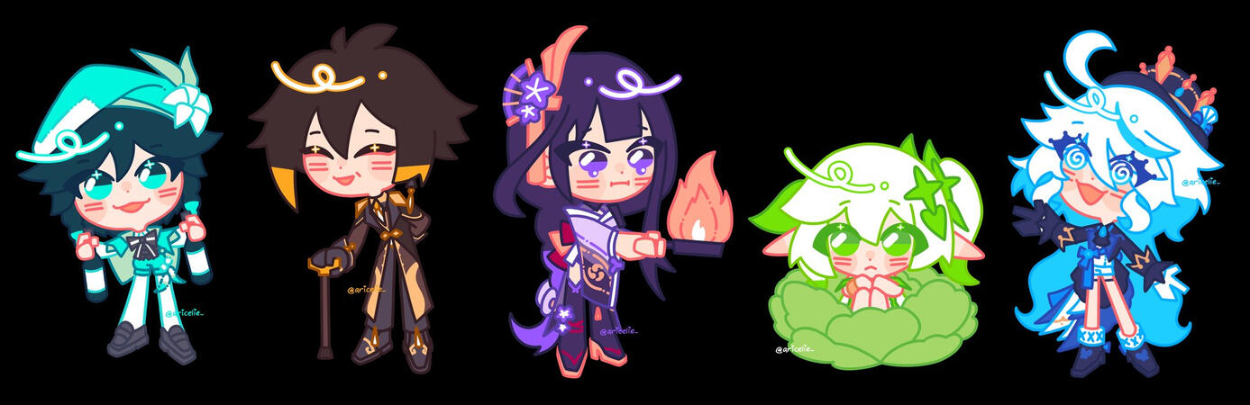 Fullybody Chibi (Lined - No Pen Pressure) Fullybody Chibi (Lined - No Pen Pressure)